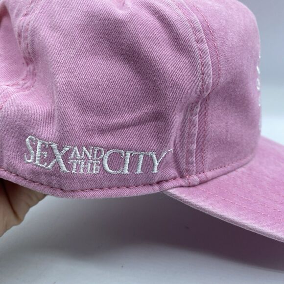 Sex and the City Hat Pink Abosof**kinglutely Adult OSFA HBO TV Show Promo NWOT main image 9